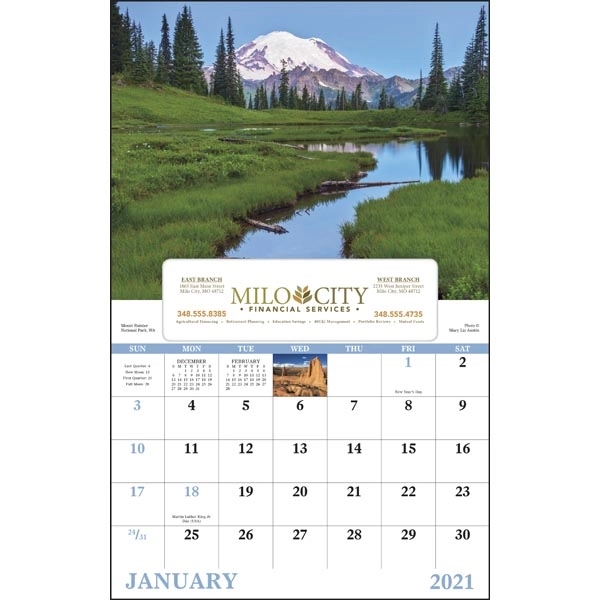 Window Landscapes of America Scenic Appointment Calendar - Image 17