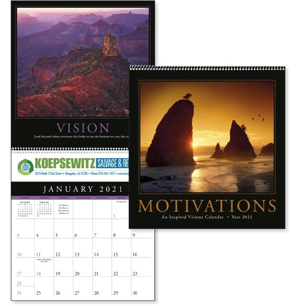 Motivations 2022 Calendar - Image 1