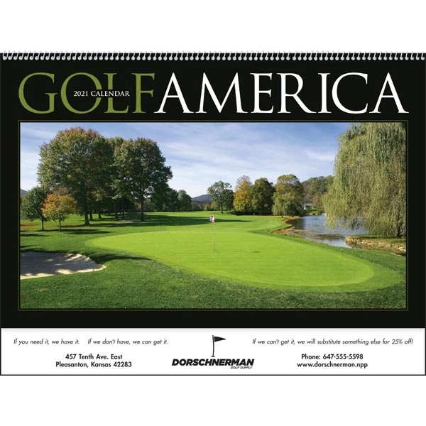 Golf America 2022 Calendar - Image 15