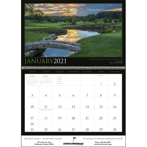 Golf America 2022 Calendar - Image 16