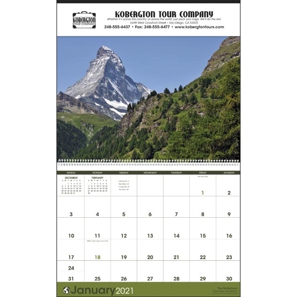 World Scenic 2022 Calendar - Image 16