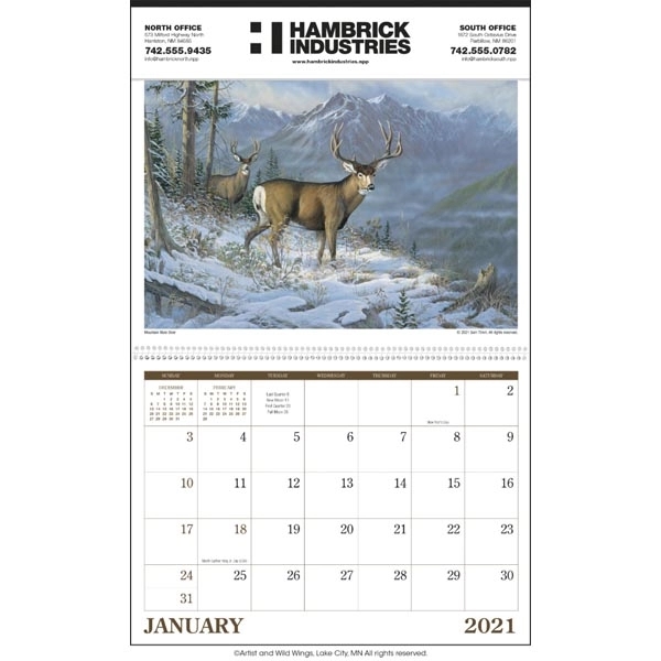 Wildlife Art 2022 Calendar - Image 17