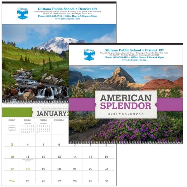 American Splendor 2022 Calendar - Image 1