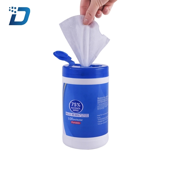 100pcs Canister Alcohol Wipes - Image 3