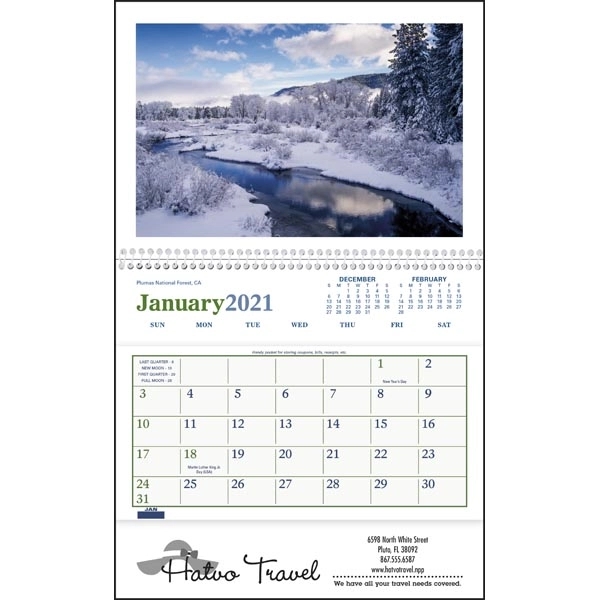 Beautiful America Pocket 2022 Calendar - Image 16