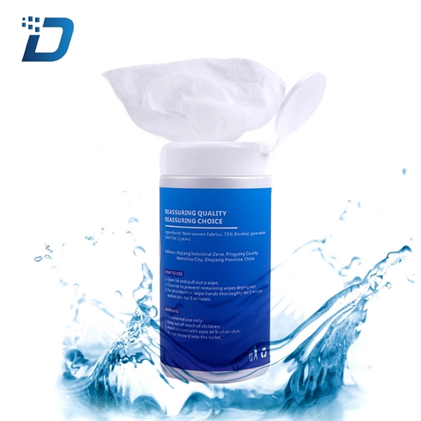 50pcs Canister Alcohol Wipes - Image 1