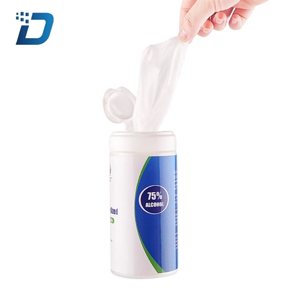 50pcs Canister Alcohol Wipes - Image 3