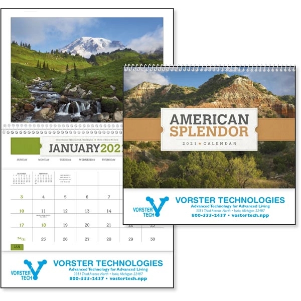 American Splendor Pocket 2022 Calendar - Image 1
