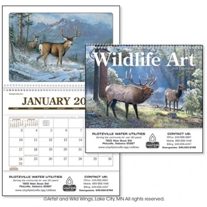 Wildlife Art Pocket 2022 Calendar