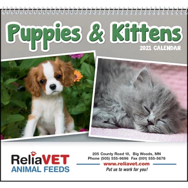 Puppies & Kittens Pocket 2022 Calendar - Image 15