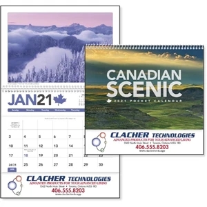 Canadian Scenic Pocket 2022 Calendar