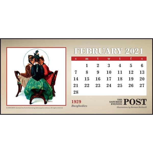 The Saturday Evening Post 2022 Desk Calendar - Image 3
