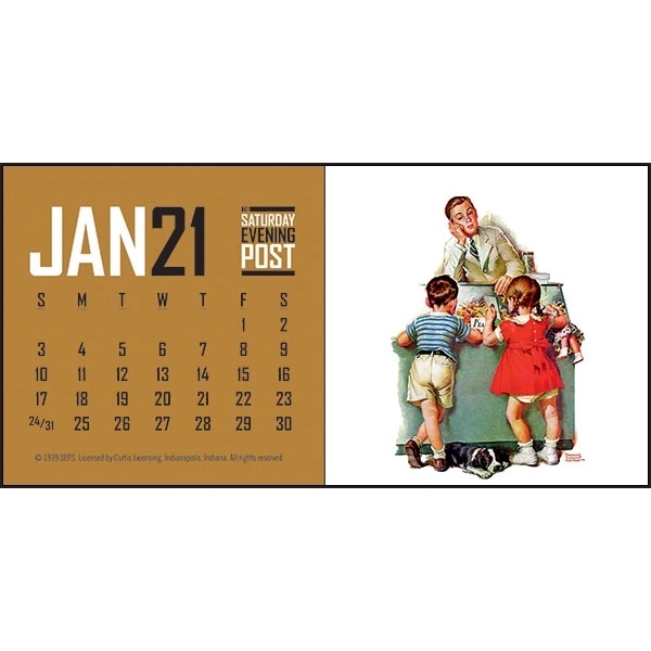 The Saturday Evening Post 2022 Desk Calendar - Image 2