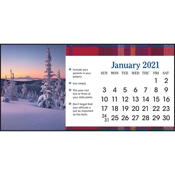 Life's Little Instruction Book Desk 2022 Calendar - Image 2