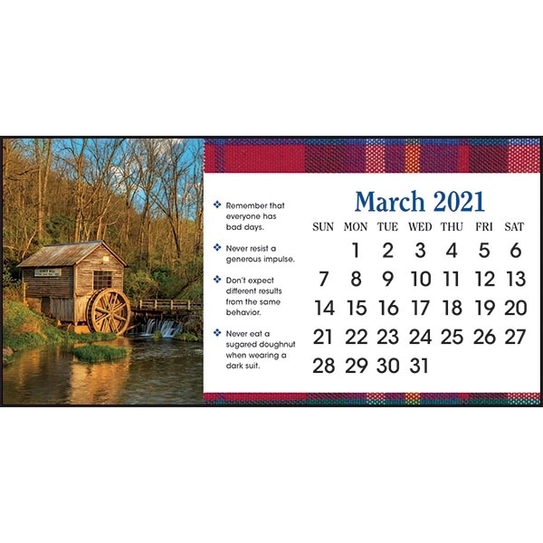 Life's Little Instruction Book Desk 2022 Calendar - Image 5
