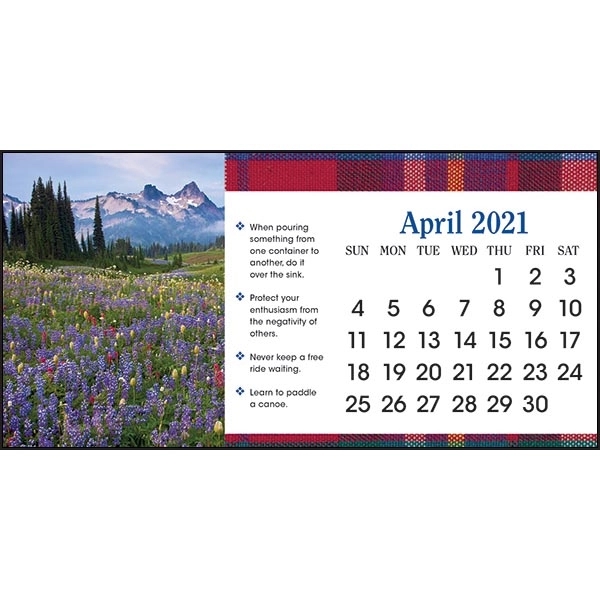 Life's Little Instruction Book Desk 2022 Calendar - Image 6