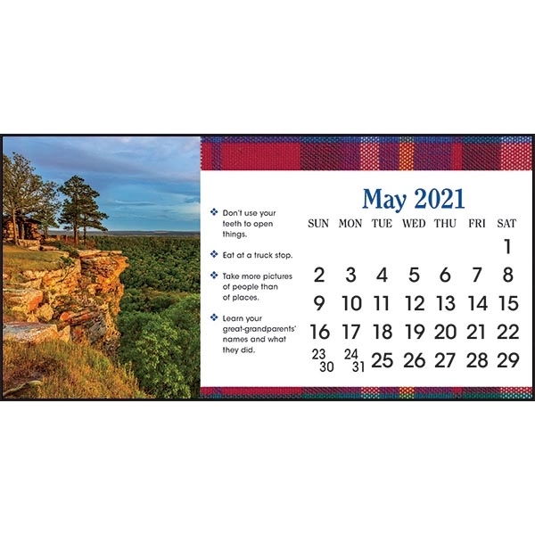 Life's Little Instruction Book Desk 2022 Calendar - Image 8