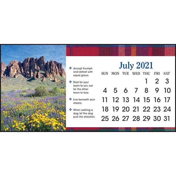 Life's Little Instruction Book Desk 2022 Calendar - Image 10