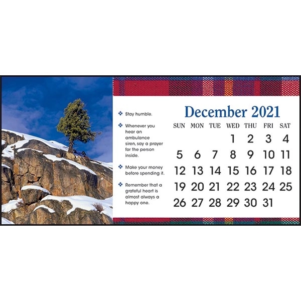 Life's Little Instruction Book Desk 2022 Calendar - Image 15