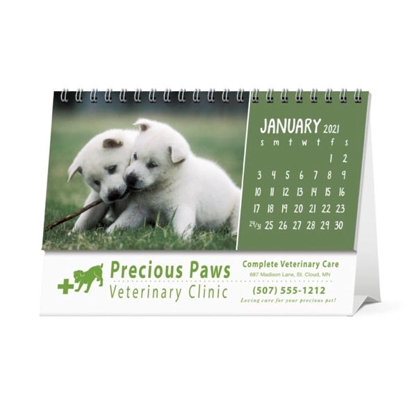 Puppies & Kittens Desk 2022 Calendar - Image 7