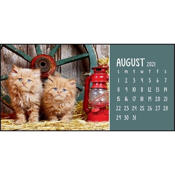 Puppies & Kittens Desk 2022 Calendar - Image 11