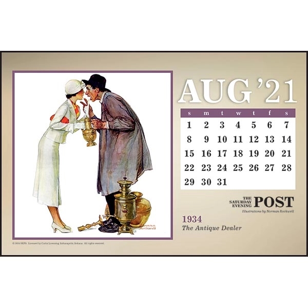 The Saturday Evening Post Large Desk 2022 Calendar - Image 11