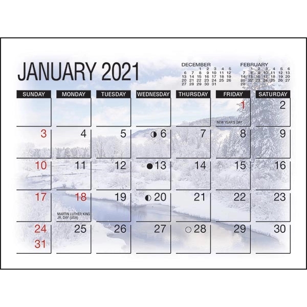 America's Beauty 2022 Desk Calendar - Image 2