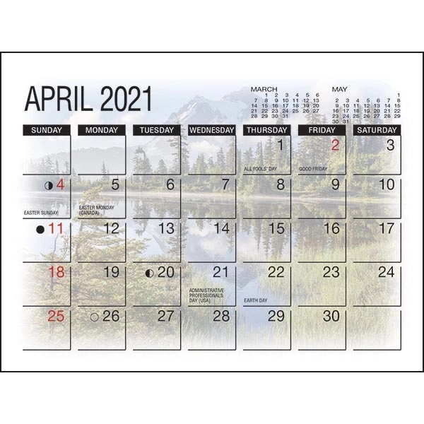 America's Beauty 2022 Desk Calendar - Image 5