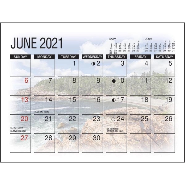 America's Beauty 2022 Desk Calendar - Image 7