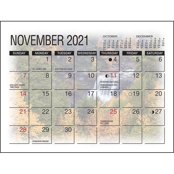 America's Beauty 2022 Desk Calendar - Image 12