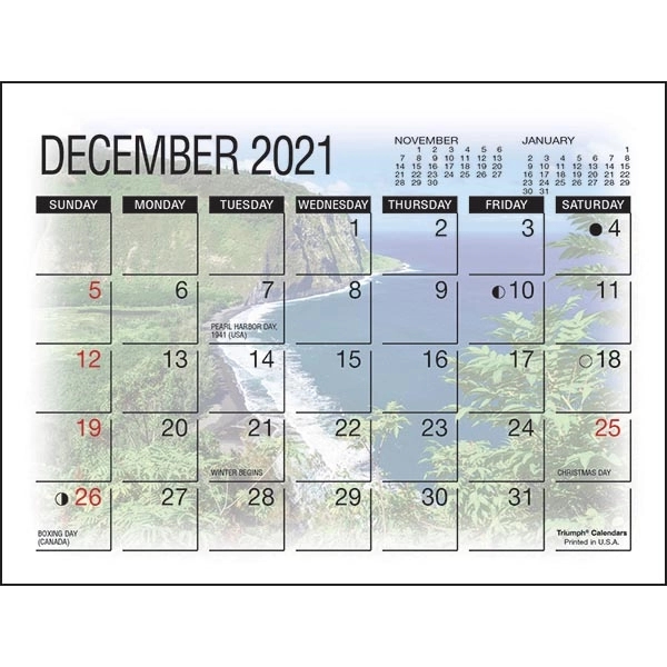 America's Beauty 2022 Desk Calendar - Image 13