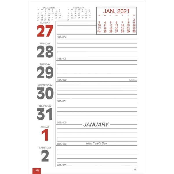 Full-Color Weekly Memo 2022 Calendar - Image 5