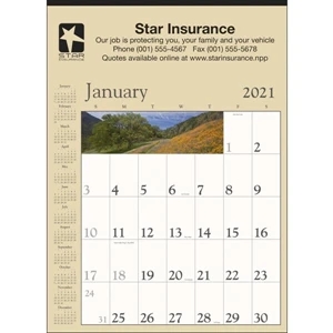 Decorator Memo (Tan) 2022 Calendar