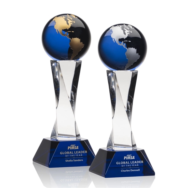 Langport Globe Award - Blue - Image 1