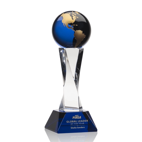 Langport Globe Award - Blue - Image 2