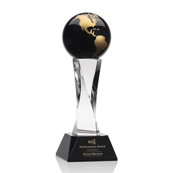 Langport Globe Award - Black - Image 2