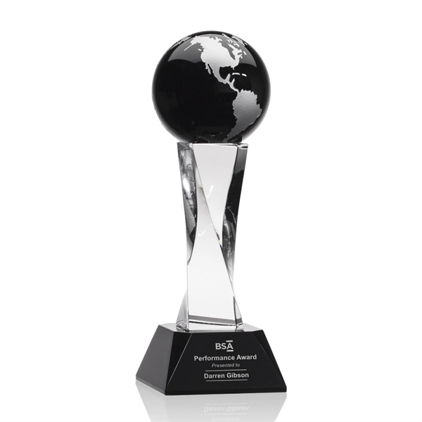 Langport Globe Award - Black - Image 3