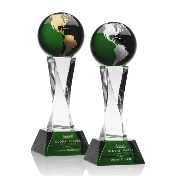 Langport Globe Award - Green - Image 1