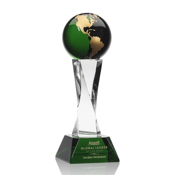 Langport Globe Award - Green - Image 2