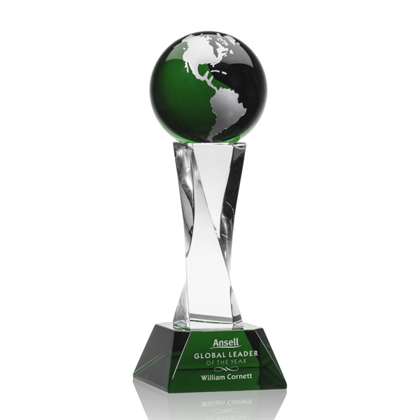 Langport Globe Award - Green - Image 3