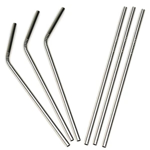 Natural Color Stainless Steel Straw