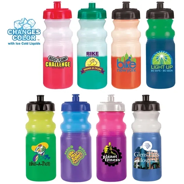 20 oz. Mood Cycle Bottle, Push and Pull Cap, Full Color Digi - Image 9