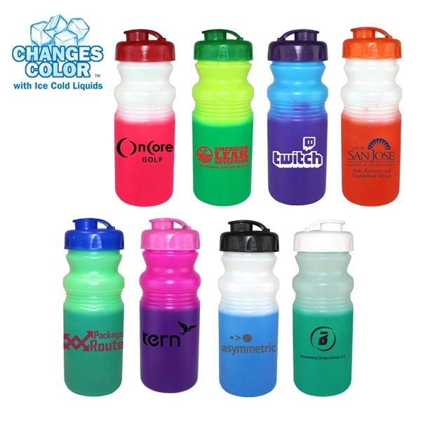 20 oz. Mood Cycle Bottle with Flip Top Cap - Image 1