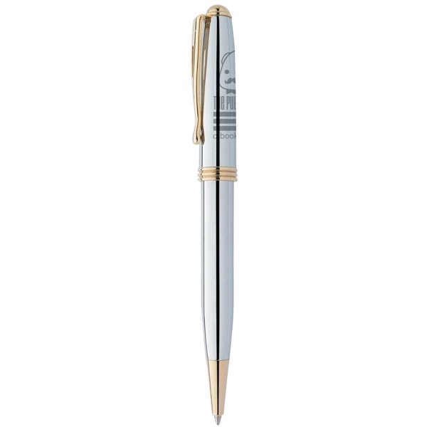 BIC® Worthington® Chrome Ballpoint Pen - Image 2