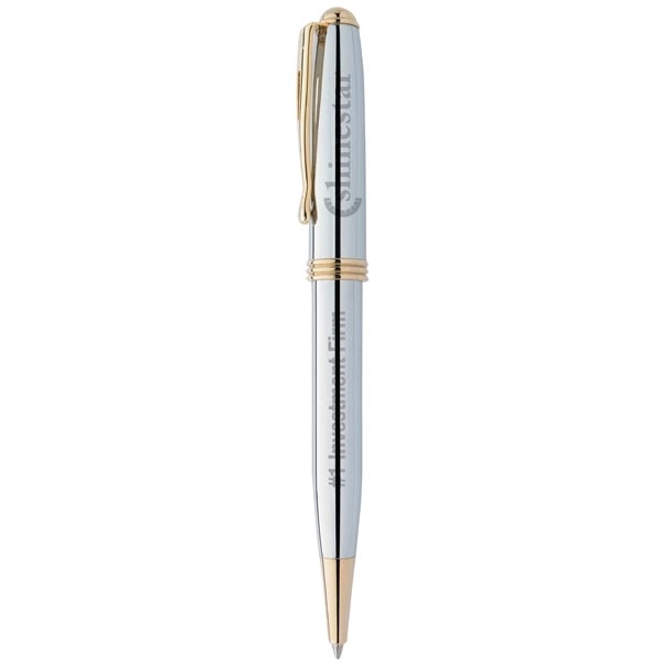BIC® Worthington® Chrome Ballpoint Pen - Image 3