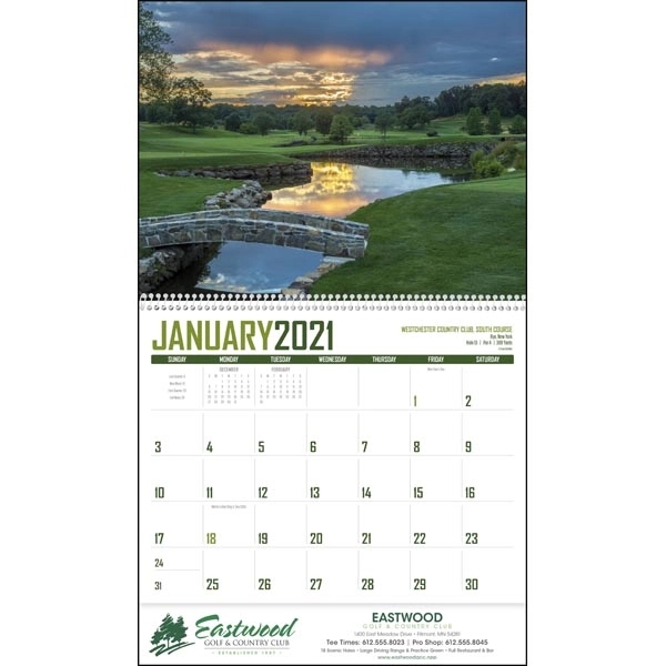 Golf 2022 Calendar - Image 16