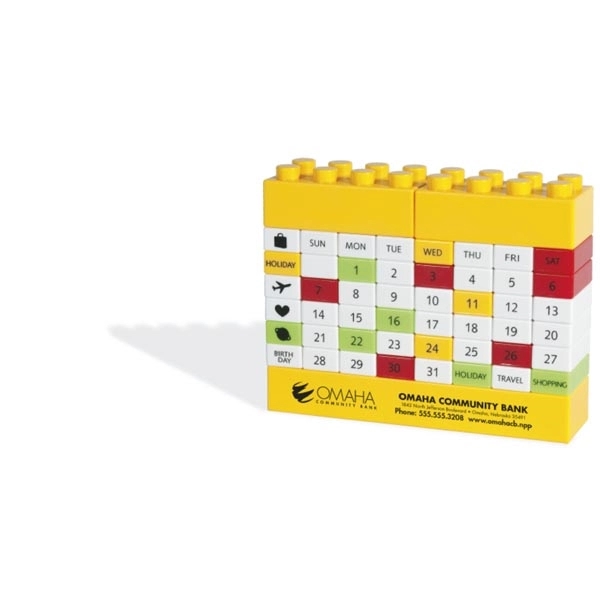 Puzzle Block Calendar - Image 4
