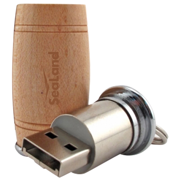 Wine Barrel USB Drive - Image 3