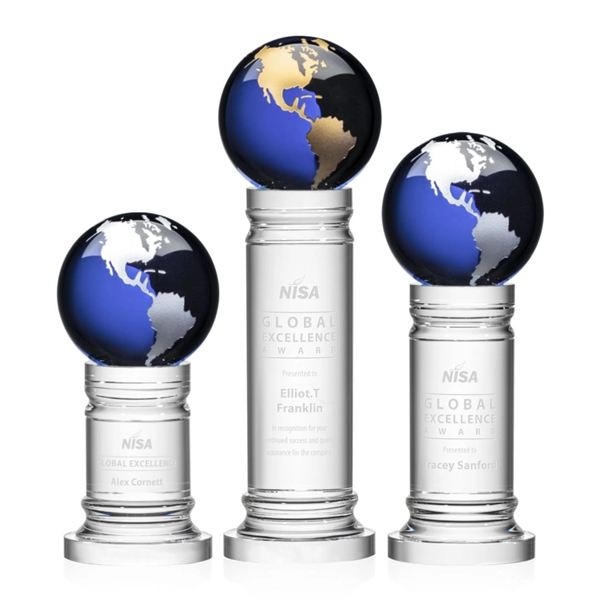 Colverstone Globe Award - Blue - Image 1