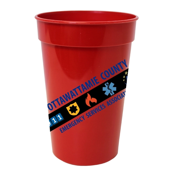 17 oz. Antimicrobial Stadium Cup, Full Color Digital - Image 4